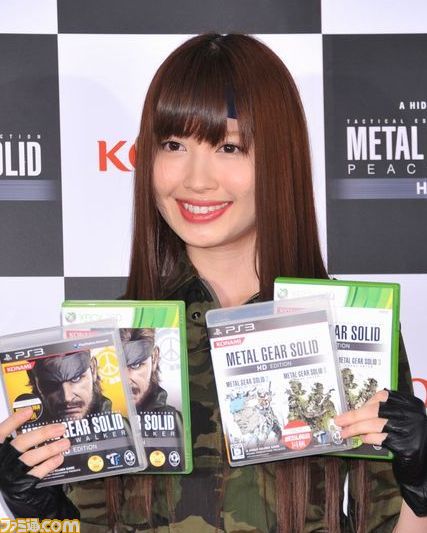 小嶋陽菜と小島監督による“コジマ”トークショー！ 『メタルギア