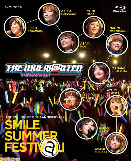 『THE IDOLM@STER 6th ANNIVERSARY SMILE SUMMER FESTIV@L !』BD&DVDが発売！ イベント情報も!!_01