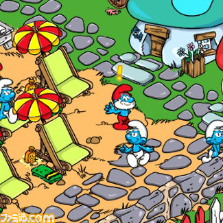 Iphoneおすすめアプリ 青くて小さくてかわいいあの子が村作り スマーフ ビレッジ ファミ通 Com