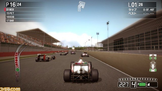 『F1 2011』ニンテンドー3DS版とPS Vita版の最新画像が公開_02