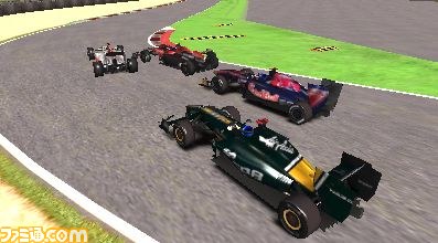 『F1 2011』ニンテンドー3DS版とPS Vita版の最新画像が公開_06