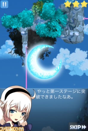 【iPhoneおすすめアプリ】萌えキャラが活躍するアクションパズル『FlyMe2theMoon』なら飽きずに熱中できるでしょ☆_01