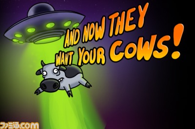 【iPhoneおすすめアプリ】宇宙人から牛を守れ！ って設定はぶっ飛んでるけど、ゲームは良質『Saving Moo』_02