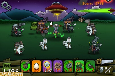 【iPhoneおすすめアプリ】宇宙人から牛を守れ！ って設定はぶっ飛んでるけど、ゲームは良質『Saving Moo』_03