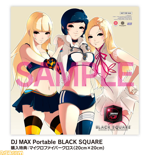 『DJMAX ポータブル ブラック スクエア』のPRムービー、および店舗別購入特典が公開_01