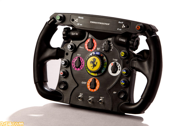 PS3向けのF1ステアリングホイール実物大レプリカの交換用ハンドル“Ferrari F1 Wheel Add-On”が発売_03