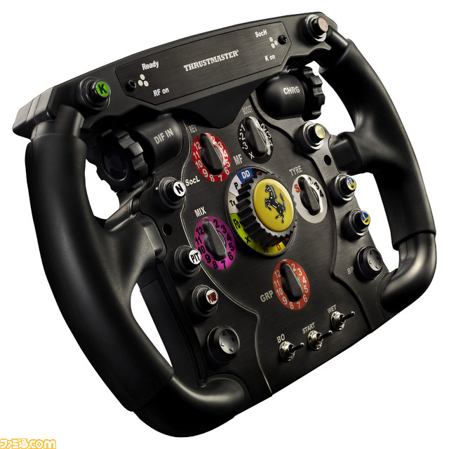 PS3向けのF1ステアリングホイール実物大レプリカの交換用ハンドル“Ferrari F1 Wheel Add-On”が発売_04