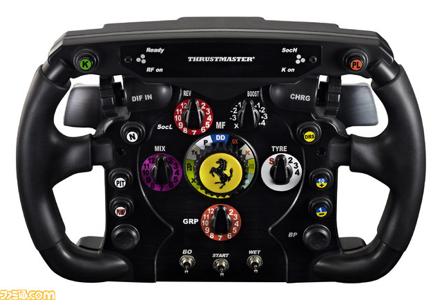 PS3向けのF1ステアリングホイール実物大レプリカの交換用ハンドル“Ferrari F1 Wheel Add-On”が発売_05