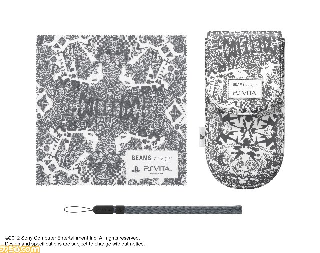 BEAMSのコラボレートレーベル＜BEAMSdesign＞プロデュースによるPlayStation Vitaのポーチセットが発売決定_01