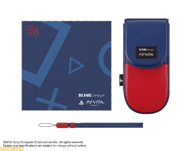 BEAMSのコラボレートレーベル＜BEAMSdesign＞プロデュースによるPlayStation Vitaのポーチセットが発売決定_06