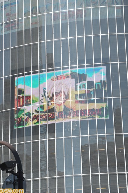 ルカが渋谷の皆さんにあいさつ！？　渋谷・野外モニターの『テイルズ オブ イノセンス R』スペシャル映像を見てきました_03