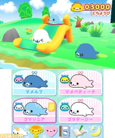 『まめゴマ（仮題）』人気の“まめゴマ”がニンテンドー3DSで登場_08