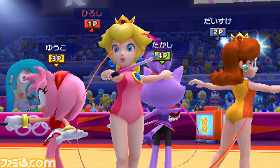 『マリオ&ソニック AT ロンドンオリンピックTM』多彩な操作で57種類のオリンピック種目を楽しもう_16