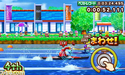 『マリオ&ソニック AT ロンドンオリンピックTM』多彩な操作で57種類のオリンピック種目を楽しもう_10