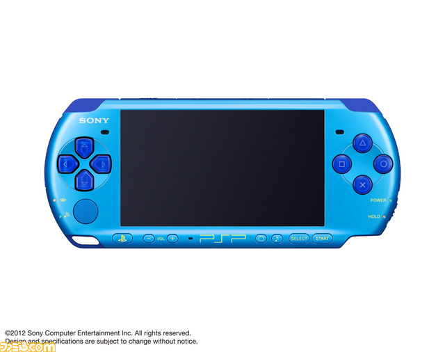 PSP-3000ツートンカラーに新色“スカイブルー/マリンブルー”が登場 