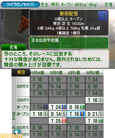 【G1グランプリ通信】第1回：本格派競争馬育成シミュレーションゲームがニンテンドー3DSに登場_23