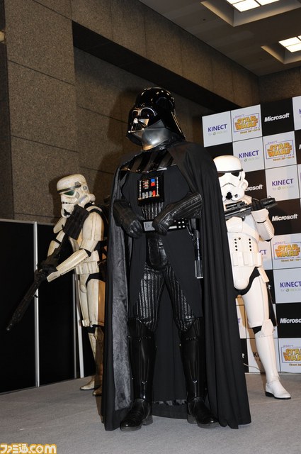芹那と麒麟がダース・ベイダーと対決――『Kinect スター・ウォーズ』発売記念イベントが開催_06