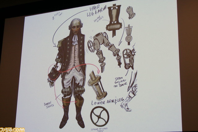 『BioShock Infinite（バイオショック インフィニット）』のクレイジーな敵キャラの作りかた【PAX East 2012】_08