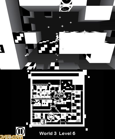 白と黒の世界を反転させて進む新感覚のパズルゲーム『SHIFTING WORLD 白と黒の迷宮』が発売_02