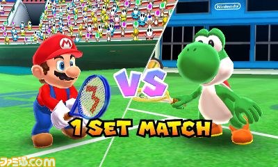 マリオとMiiが主役の、みんなで遊ぶ『マリオテニス オープン』最新情報_01