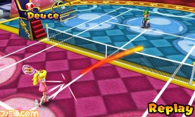 マリオとMiiが主役の、みんなで遊ぶ『マリオテニス オープン』最新情報_06