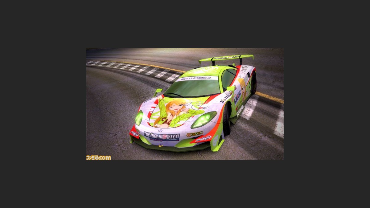 リッジレーサー の新ダウンロードコンテンツ アイドルマスター の雪歩と美希も参戦決定 ファミ通 Com