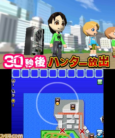 『逃走中 史上最強のハンターたちからにげきれ！』人気テレビ番組がニンテンドー3DS用ゲームになって登場_38