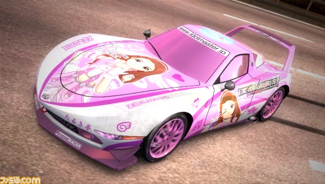 『リッジレーサー』新DLCは『アイマス』の四条貴音と秋月律子のマシン【映像配信】_02