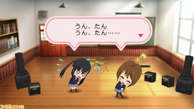 『けいおん！ 放課後ライブ！！ HD Ver.』ちびキャライベントの一部を公開_01