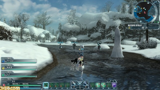 『ファンタシースターオンライン2』正式サービス開始時の追加フィールド“凍土”とそこに住まうエネミーたち_40