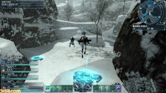 『ファンタシースターオンライン2』正式サービス開始時の追加フィールド“凍土”とそこに住まうエネミーたち_43
