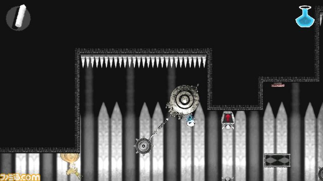 PS Vita用ソフト『ドクロ』の天地を反転させる“エントランス”ステージを公開_02