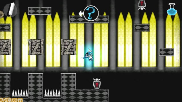 PS Vita用ソフト『ドクロ』の天地を反転させる“エントランス”ステージを公開_04