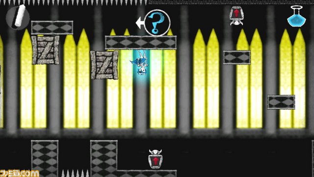 PS Vita用ソフト『ドクロ』の天地を反転させる“エントランス”ステージを公開_05