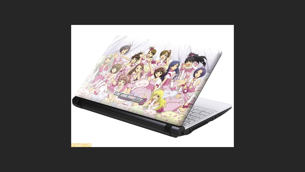 アイドルマスター2 765プロ全員集合の豪華天板 システム音声に 音無小鳥 を収録したオリジナルノートpcが登場 ファミ通 Com アイドルマスター2 765プロ全員集合の豪華天板 システム音声に 音無小鳥 を収録したオリジナルノートpcが登場 ファミ通 Com