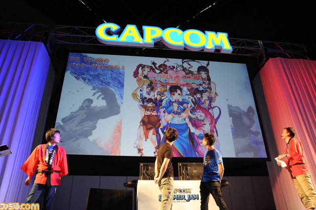 『ストリートファイター X（クロス） 鉄拳』ステージにて、ウメハラ氏＆ときど氏が実機プレイを披露【CAPCOM SUMMER JAM】_14