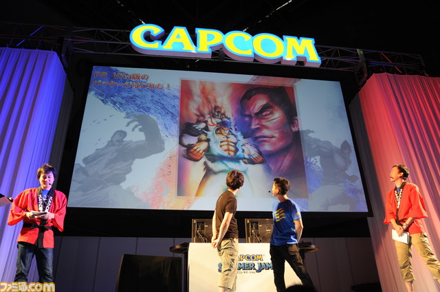 『ストリートファイター X（クロス） 鉄拳』ステージにて、ウメハラ氏＆ときど氏が実機プレイを披露【CAPCOM SUMMER JAM】_15