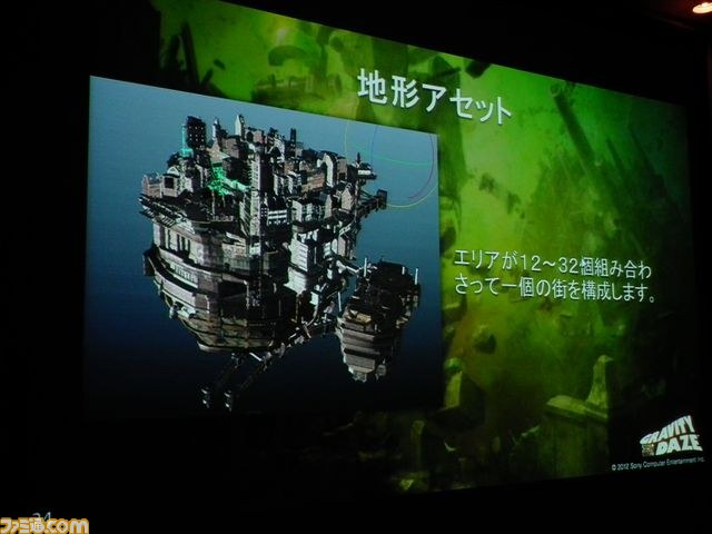 『GRAVITY DAZE』はいかにしてあの浮遊世界を実現したのか？　そのヒミツが明かされる【GTMF2012】_34