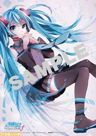 『初音ミク -Project DIVA- f』販売店別予約特典情報の第2弾を公開_01