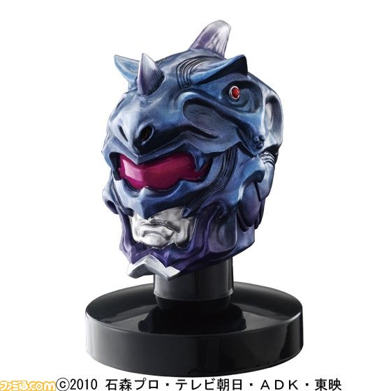 『仮面ライダーオーズ』“紫のコアメダル（欲望）”に支配された3キャラクターが限定マスコレで登場_02