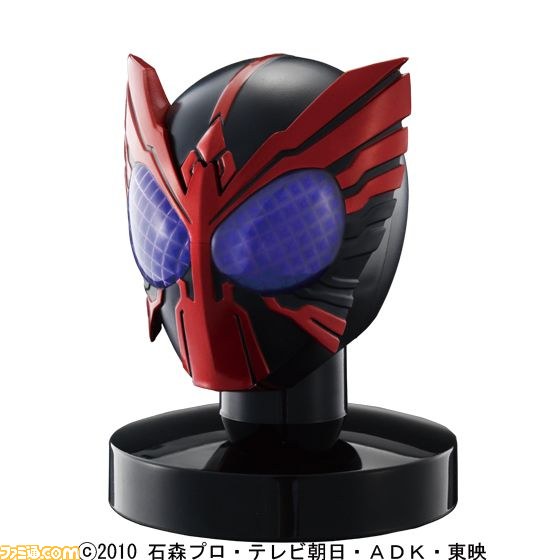 『仮面ライダーオーズ』“紫のコアメダル（欲望）”に支配された3キャラクターが限定マスコレで登場_04