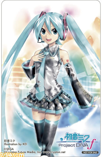 『初音ミク -プロジェクト ディーヴァ- f』の販売店別予約特典が新たに公開_06