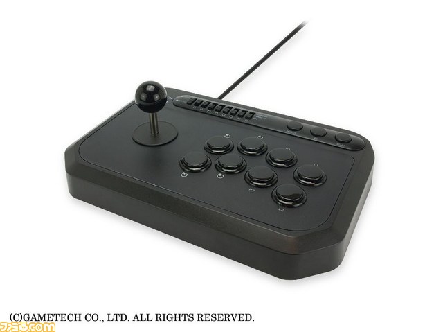 ゲームテックがプレイステーション3用の連射機能付きスティック“アーケードスティック3”を発売_01