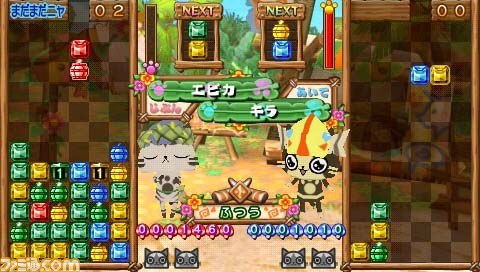 『アイルーでパズルー』発売日までの連載企画“短期集中講座第3回”！　モンスターの乱入と連鎖_03