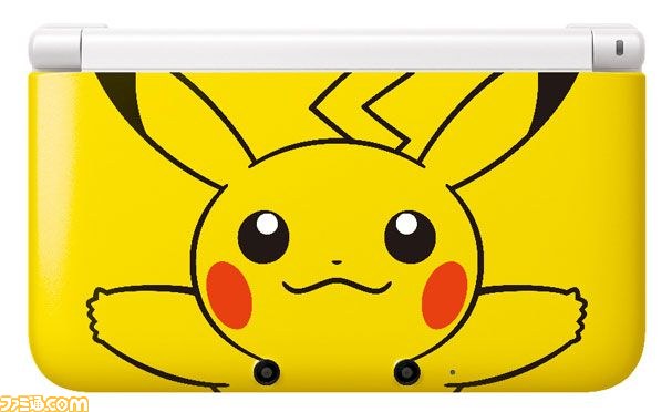 New ニンテンドー 3DS LL ピカチュウイエロー 本体 035