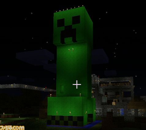 マインクラフトxbox360 Edition 珍物件探訪 第6回 ターミナル駅の建設 M マイクラ 列車で行こう ファミ通 Com