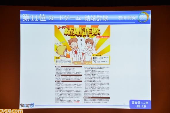 A4用紙1枚にまとめた企画を競う“ペラ企画コンテスト ～今年もガチバトル～”の優秀作品が決定【CEDEC 2012】_04