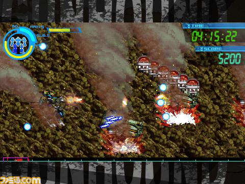 『機装猟兵ガンハウンドEX』“こだわり”の2DロボアクションゲームがPSPに登場_19