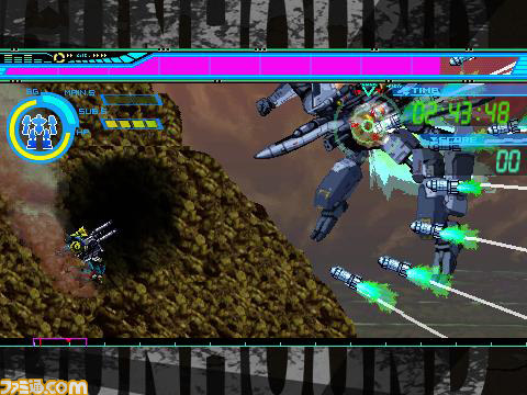 『機装猟兵ガンハウンドEX』“こだわり”の2DロボアクションゲームがPSPに登場_26