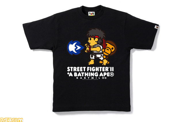 『ストリートファイター』と“A BATHING APE”のコラボアイテムが登場_09